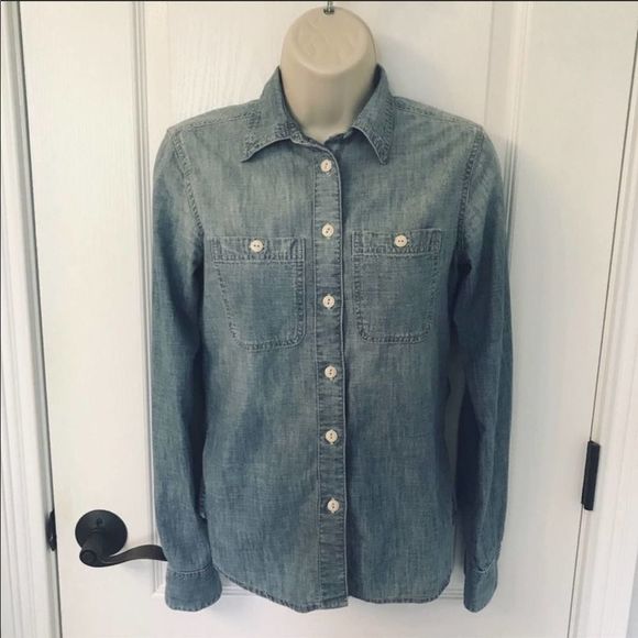 Ralph Lauren Tops - Ralph Lauren Denim & Supply Chambray Shirt! ❤️